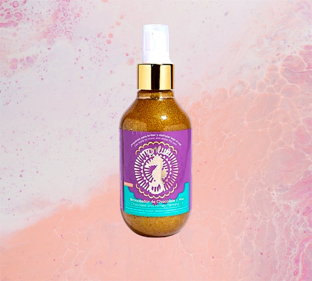 D'LUCHI Chocolate & Honey Tanning Oil