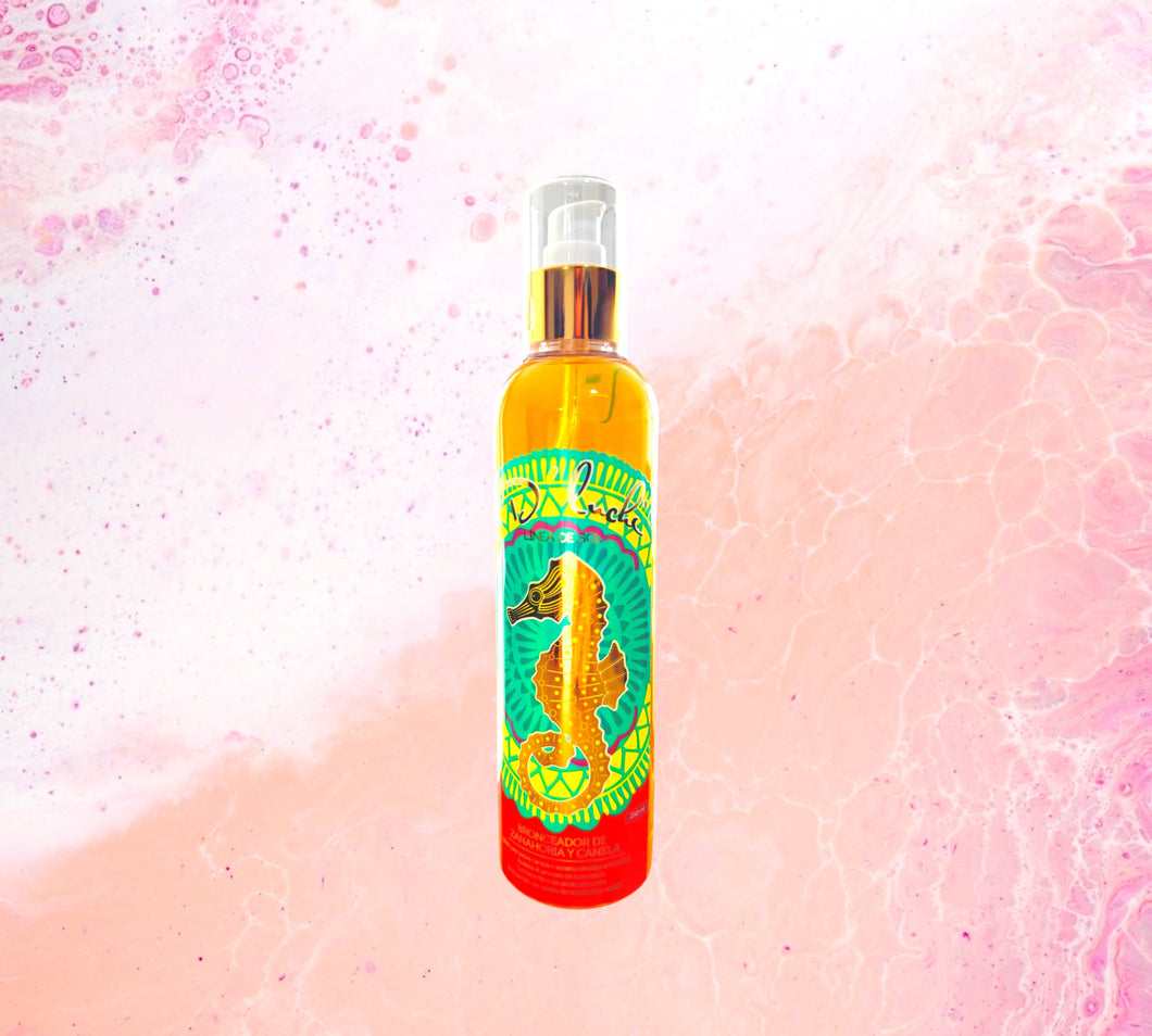 D’LUCHI Carrot and Cinnamon tanning oil